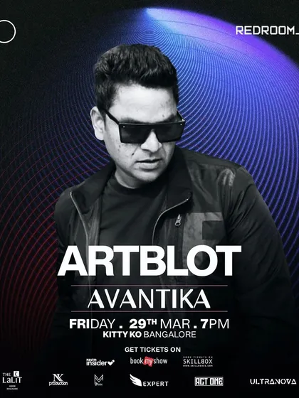 A fourth copy of my flyer for the Avantika Bakshi event.