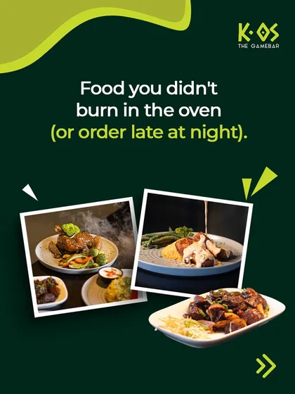 Leave the cooking to us. We serve up delicious food you didn't have to burn in your own oven, so you can focus on the fun.