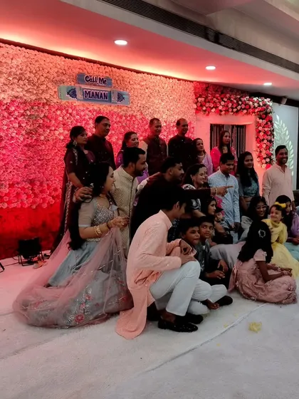A full house for a baby naming ceremony. This group photo captures the happy family and friends who came together to bless the new baby, Imanan.