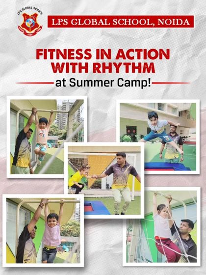 Our summer camp is where fitness comes alive with rhythm. This collection of images shows our young campers engaged in dynamic physical activities, from trampoline jumping to obstacle courses, all designed to build strength and confidence in a playful environment.