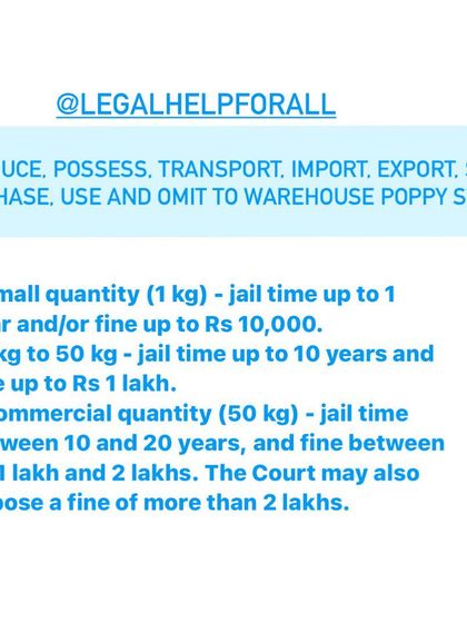 The punishment for dealing with poppy straw varies greatly depending on the quantity. I have experience handling cases across all levels, from small to commercial quantities.
