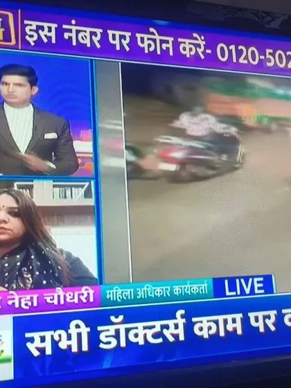 Appearing live on Zee News to discuss the critical issue of women's safety in India. Using national platforms like this allows me to advocate for systemic change and raise awareness about the legal protections that every woman should be aware of.