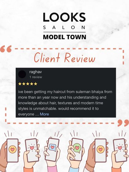 A fantastic review from Raghav, a loyal client who praises his stylist's deep knowledge of hair textures and modern styles. We're proud to be his go-to salon.