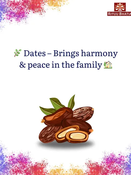 Offering dates (khajoor) to the Holika Dahan fire is a ritual I recommend for strengthening family bonds and bringing peace and harmony into the home.