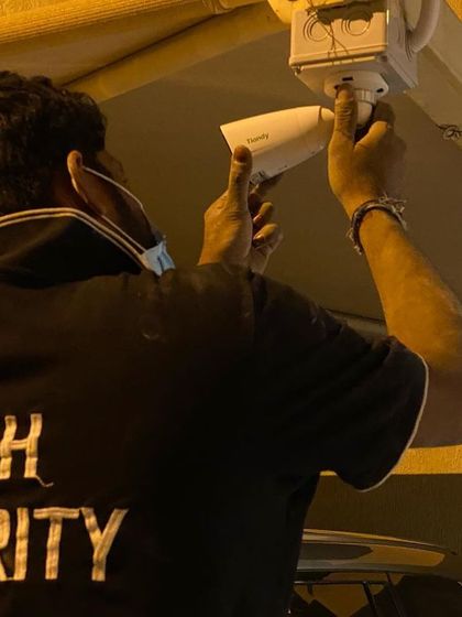 High Security One - CCTV & Security Camera Installation Professional Installation: On The Job photo 4