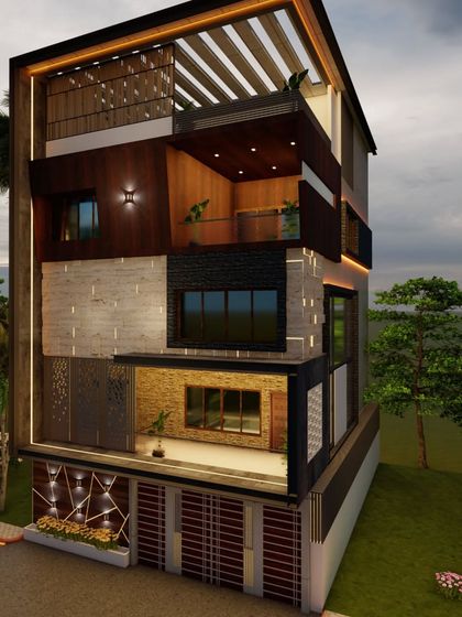 RJ Interiors & Architecture - Design & Build Services Modern Home Exteriors photo 29