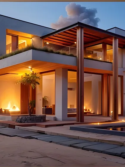 When you want your own space but cannot be too far from each other, we build a bridge. These two villas are connected to provide both privacy and togetherness in perfect balance.