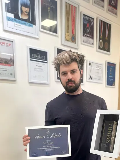 This is more than just a job for me; it's my art, and I'm proud to represent India on a world stage. Holding my 2024 SMHBA Champion award is a testament to the dedication, skill, and perseverance I bring to every client's hair.