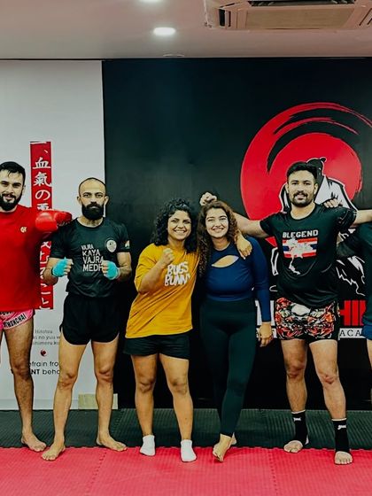 A group of our advanced strikers and coaches after a session. This is where skills are sharpened to a fine edge.