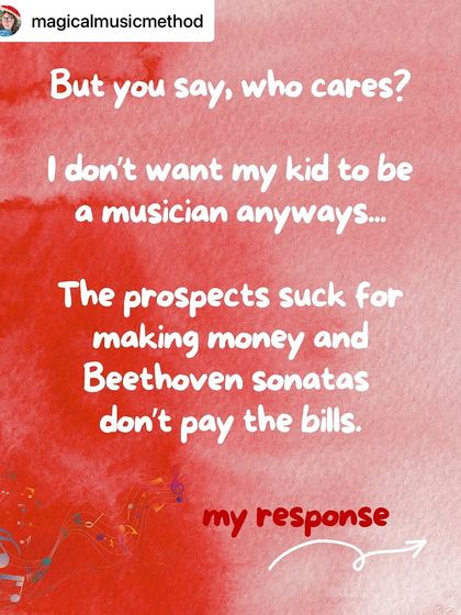Some parents think music is only for future musicians, but that's missing the point. We believe music education is about so much more than learning an instrument.