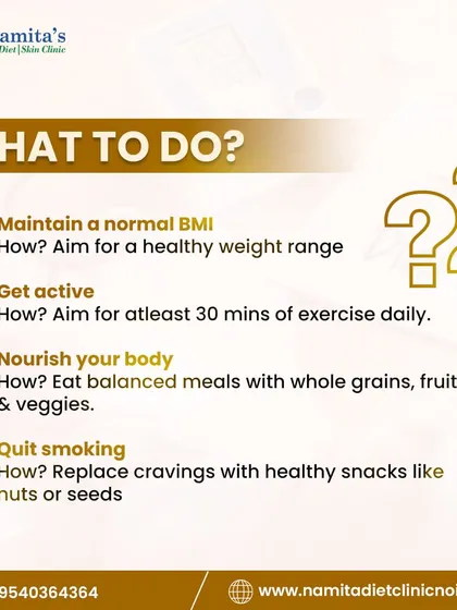 Here are actionable steps you can take to reduce your risk of diabetes. Maintaining a healthy BMI, getting active, and nourishing your body are key preventive measures.