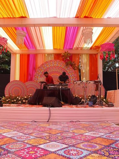 Wedding Decor Company - Wedding Event Design & Decor Radiant Haldi & Mehendi Celebrations photo 11
