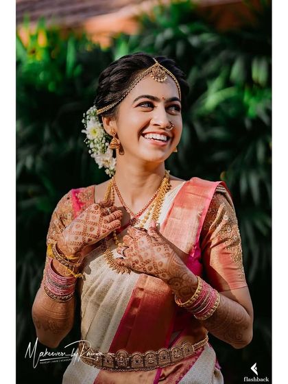 Makeovers by Ramya - Hair Styling & Saree Draping South Indian Wedding Diaries photo 90