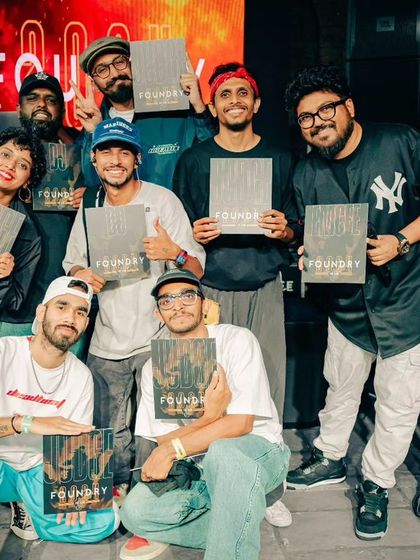 The winners and judges from Foundry, another one of our premier street dance events. Congratulations to the Concept and Cypher masters.