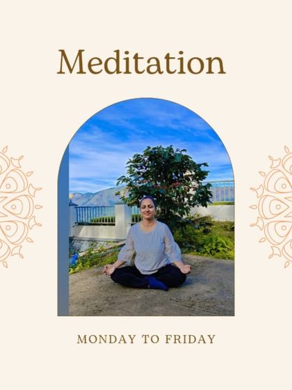 Meditation is a key part of our practice, offered from Monday to Friday. Taking time for stillness helps calm the mind and is an essential part of a holistic wellness journey.