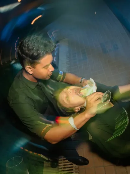 A crazy, fun moment from the after-party. These are the unforgettable, hilarious memories that I love to capture.