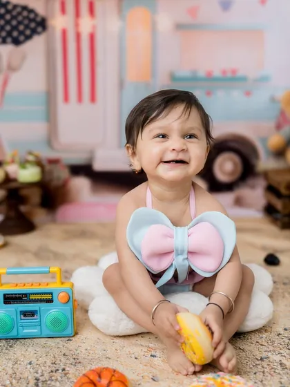 A sweet, gentle smile. I capture a variety of expressions during each session.