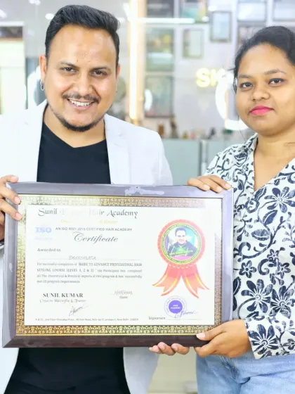 Sunil Kumar - Professional Hairstyling Courses & Training Our Proud Graduates: Student Success photo 37