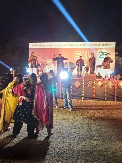 An event doesn't end when the sun goes down. We curated a magical Sufi night for the EXL team, ensuring the celebratory atmosphere continued. From stage setup to artist coordination, my team and I handle it all so you can enjoy the moment.