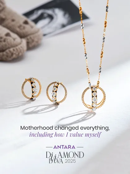 Motherhood changed everything, including how I value myself. This delicate diamond necklace and earring set is a perfect gift to celebrate the journey of motherhood, honouring the strength and love it represents.
