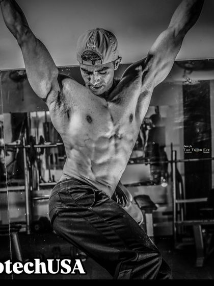 As the brand ambassador for BiotechUSA, I represent the peak of fitness and performance. This is a professional shot for the brand.