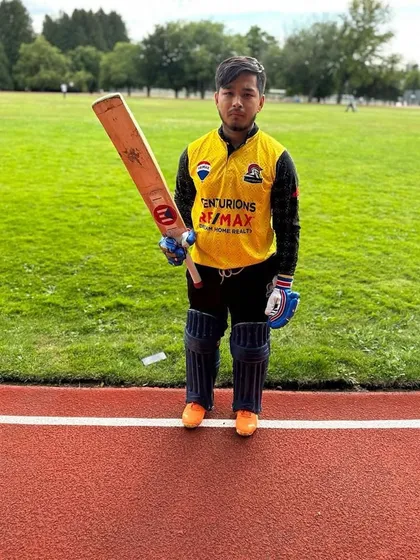 Our academy's Ankit Negi, captain of Delhi Blues CC, made a sensational debut for Centurians Cricket Club in Vancouver, Canada, scoring an unbeaten 61. We are proud to see our players excel on international soil.