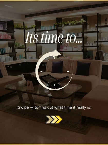 An inviting image of our salon's interior, encouraging you to take time for yourself. We offer a complete range of services, from hair makeovers to advanced skin treatments, making us your one-stop destination for glam.