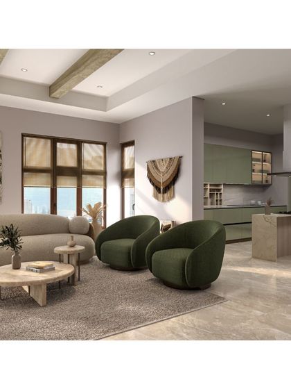 Houzlook - Full Home Interior Design & Turnkey Execution Luxurious Living & Dining Spaces photo 15