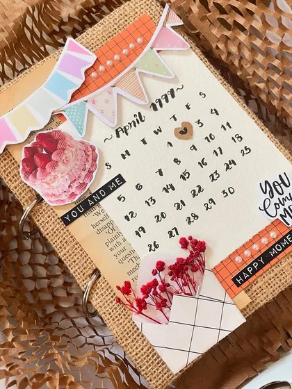 This is why I do what I do! Turning a collection of photos and memories into a beautiful, tangible scrapbook. This one, with its custom calendar page marking a special day, is a perfect example of how we can tell your unique story. 🌻