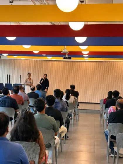 Sreya Bhar - Corporate Yoga Programs Desk & Chair Yoga: Wellness Without Leaving Your Seat photo 9