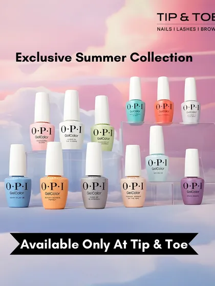 As an OPI-exclusive salon, we bring you the latest trends first. Here is the exclusive OPI Summer Collection, featuring a palette of vibrant shades available only at our salons.