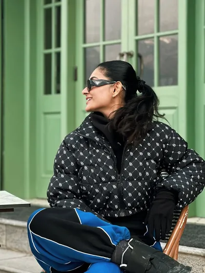 A candid, smiling shot from my winter trip to Kashmir.