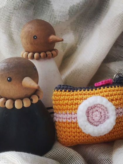 A close-up of my camera keychain. Small businesses are all about doing what you love, and I love creating these tiny, detailed pieces.