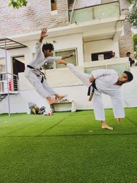 Competitive Karate Training