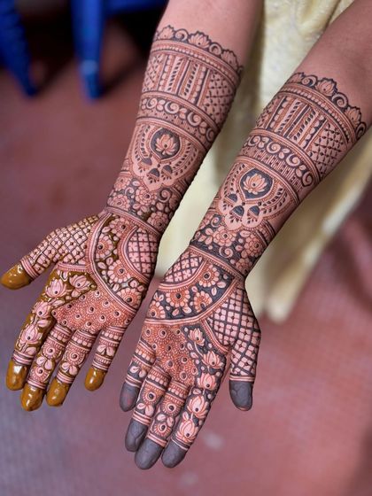 Mitali - Bridal Mehendi Full Bridal Mehendi (Hands) photo 135