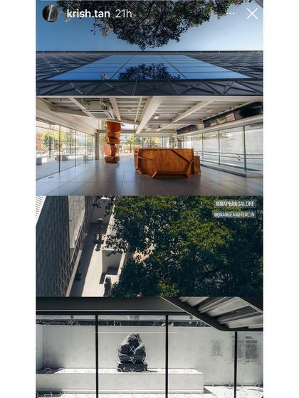 Social media posts from visitors on the opening day of the MAP museum.