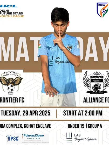 Match day for our U-19 team against Alliance FC. The focus is on getting the win.