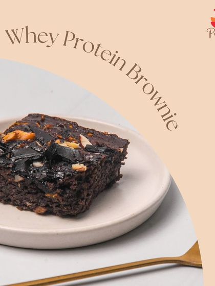 Our Whey Protein Brownie is one of our bestsellers of the month. It's a delicious, guilt-free dessert that proves healthy can be incredibly tasty.