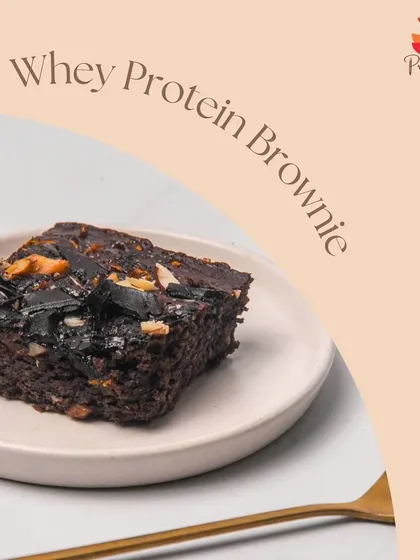 My Whey Protein Brownie is a popular choice from my bestsellers list. It's the perfect guilt free treat.