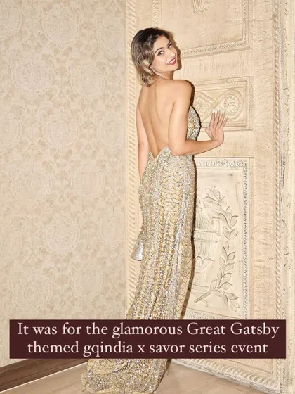 Our students get to work on amazing projects, like this Great Gatsby themed event for GQ India.