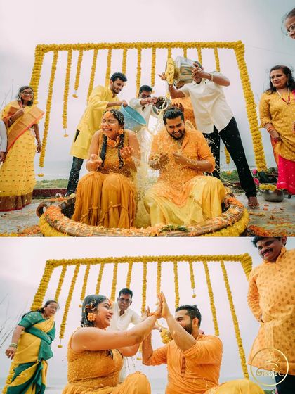 Gowjee - Wedding Planning & Design Vibrant Haldi & Mehendi Ceremonies photo 70