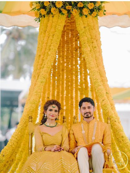 Gowjee - Wedding Planning & Design Vibrant Haldi & Mehendi Ceremonies photo 89