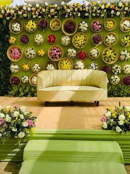 Rushi Events - Event Planning & Management Grand Wedding & Reception Stages photo 10