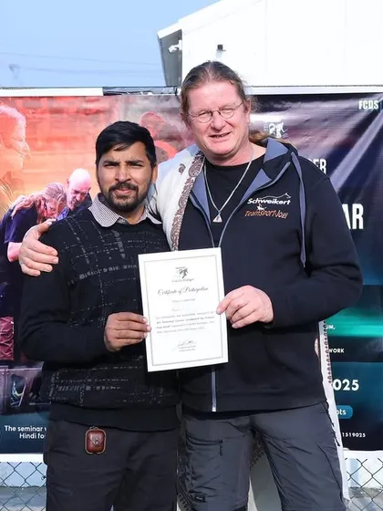 I believe in always learning. Receiving my certificate after an intensive IGP sport and dog training seminar with German expert Jurgen 'Jogi' Zank ensures I bring the most current and effective techniques to your dog's training.