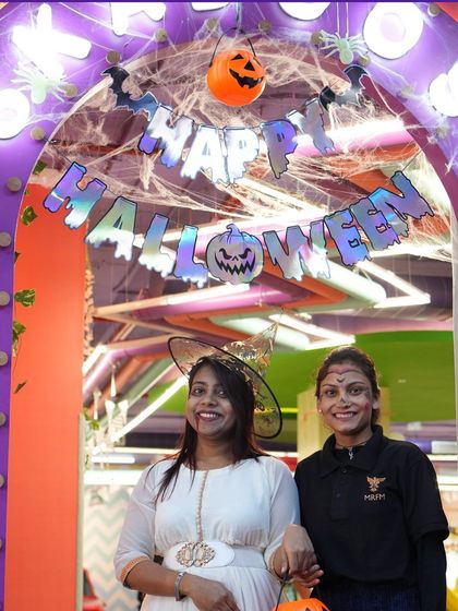 Happy Halloween from the Skadoosh team. Our entrance was transformed into a spooky, fun gateway for all the little ghouls and goblins.