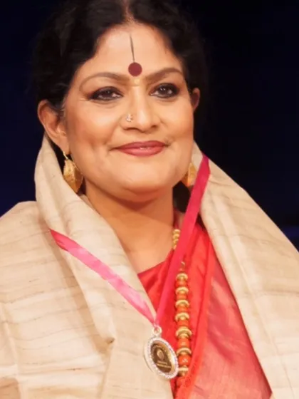 A portrait from the Nritya Choodamani award ceremony. I am deeply humbled by this honour from one of Chennai's most respected cultural institutions.