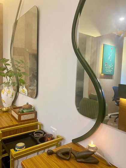 Another view of our salon's interior, where modern design meets traditional aesthetics to create a unique and peaceful environment.