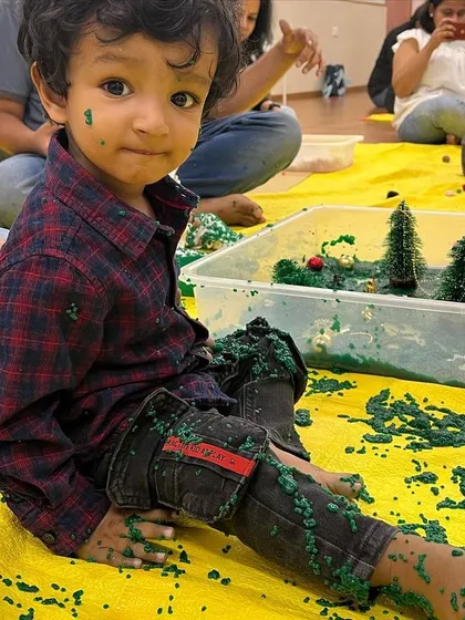 This is a collection of additional photos from my events. They show more of the setups, materials, and happy children in action.
