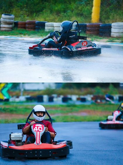 The concentration is intense when the track is wet. Every turn requires precision to avoid a spin-out, making for an incredibly rewarding driving experience.