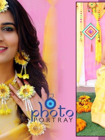Vibrant Haldi & Mehndi photo 18